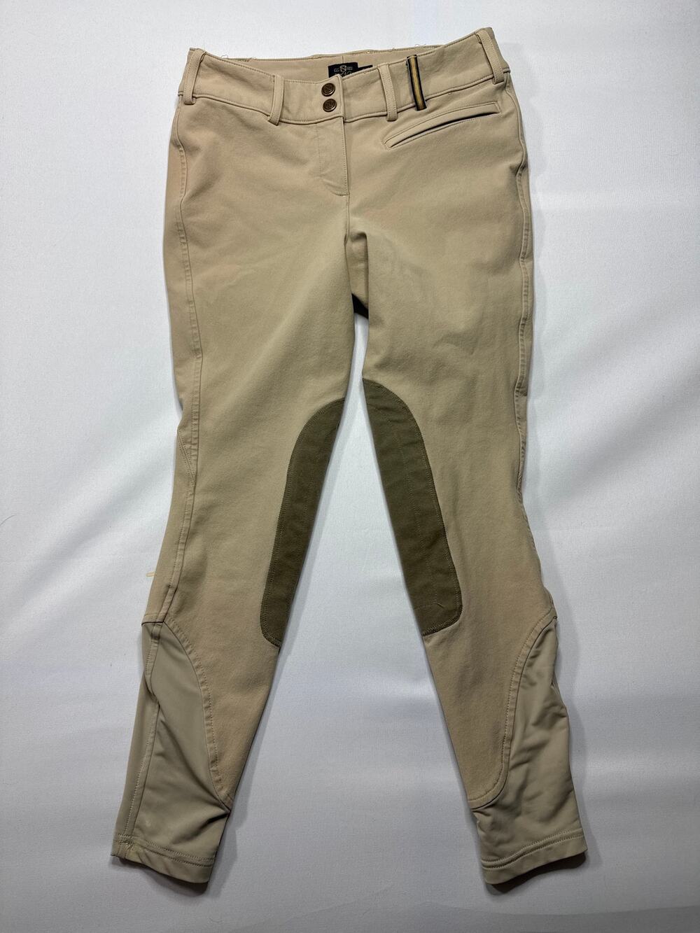 Noble Outfitters Women's Euro Seat Tan Equestrian Signature Breech - 24R (26x25)